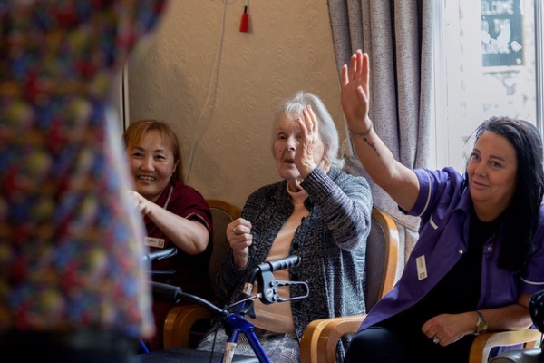 getting moving